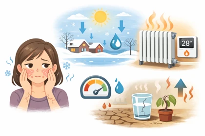 난방으로 인한 실내 건조와 보습 부족 원인 설명 이미지13