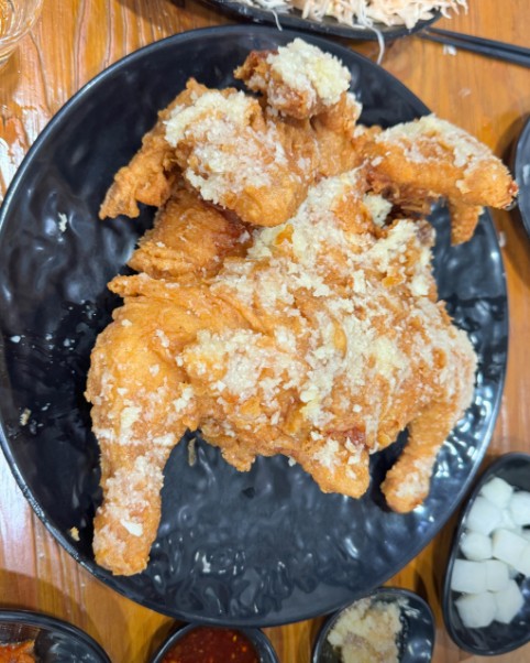 풍미통닭 메뉴 이미지
