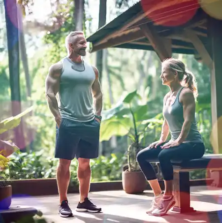 중년 건강을 위한 운동과 스트레칭 방법