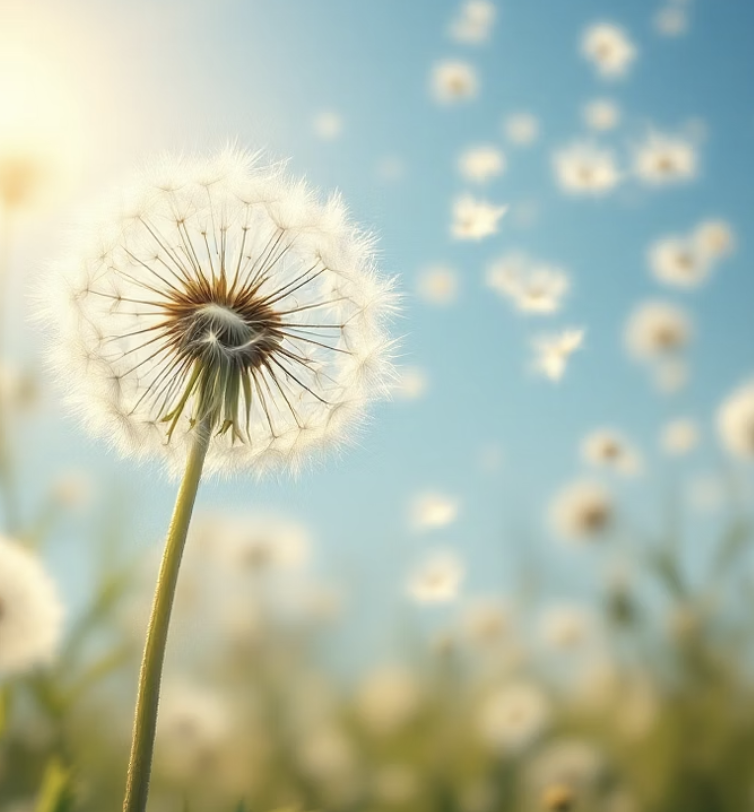 바람을 타고 떠나는 희망의 씨앗