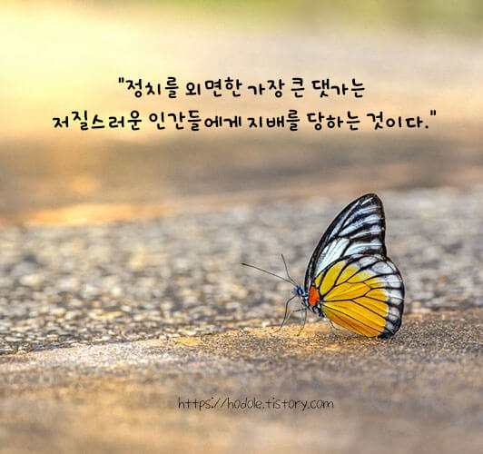 플라톤-정치-명언