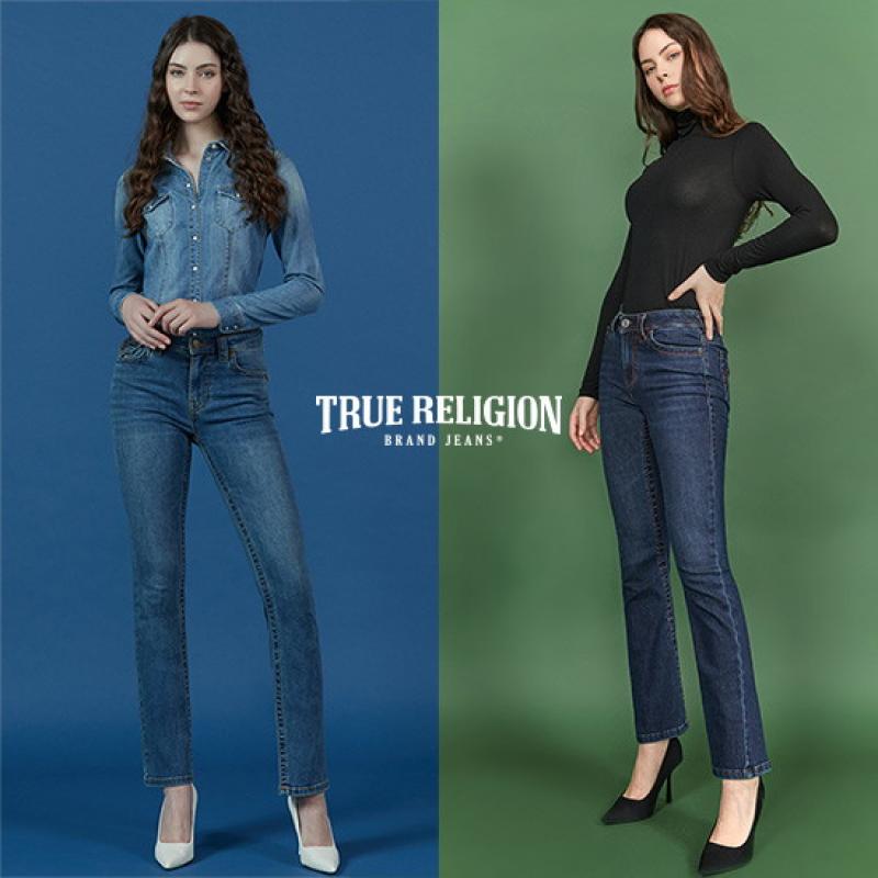 트루릴리전 23 RAINBOW 세미플레어핏 여성데님 2종