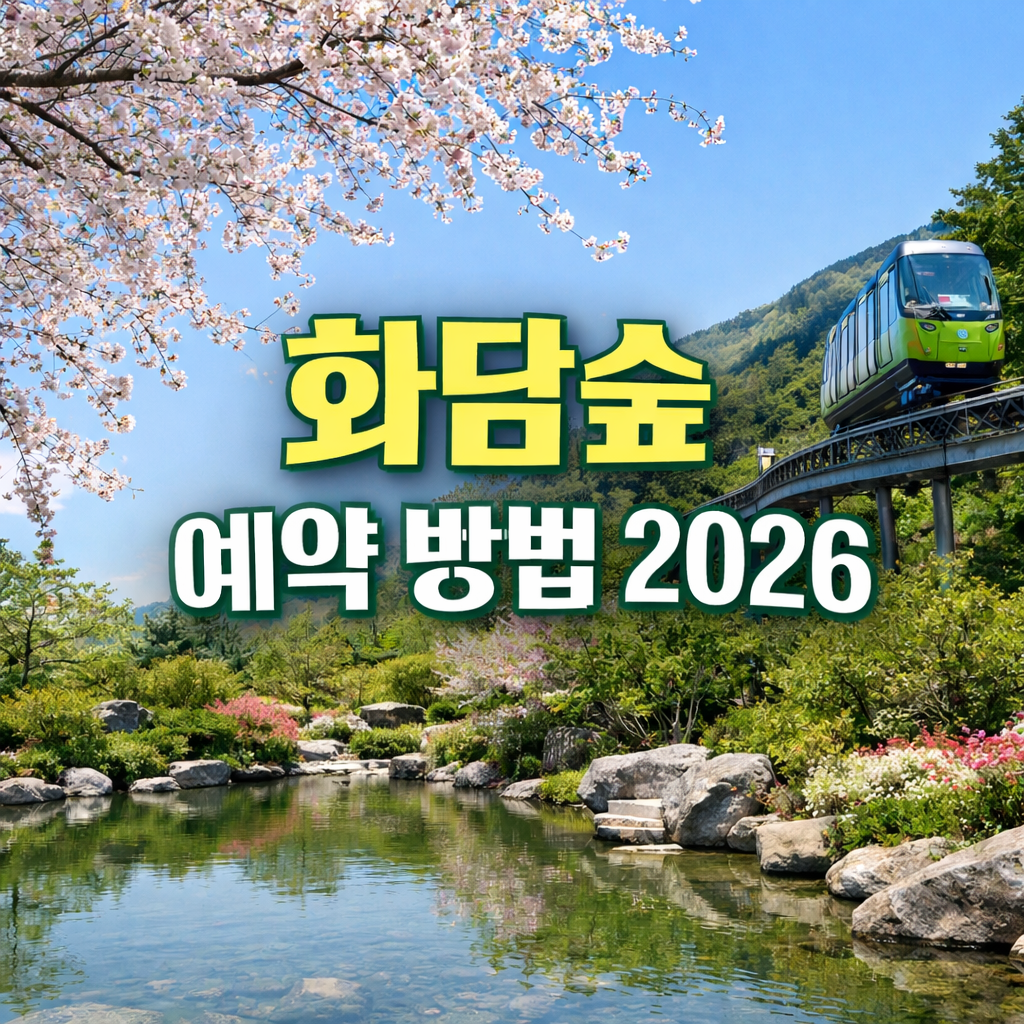 화담숲 예약 방법 2026, 처음 가는 사람도 쉽게 따라하는 예매 방법