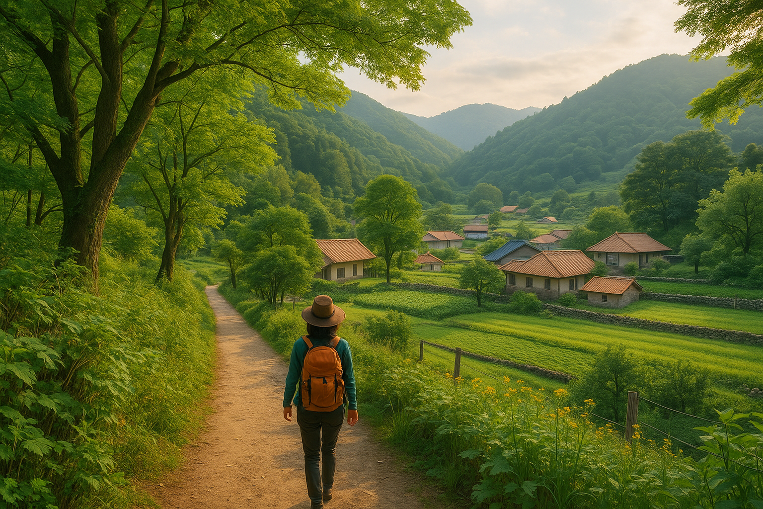 지리산 둘레길 힐링 산책 코스