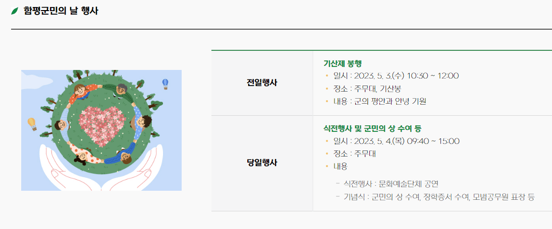 함평 나비축제 기간과 입장료 알아보기