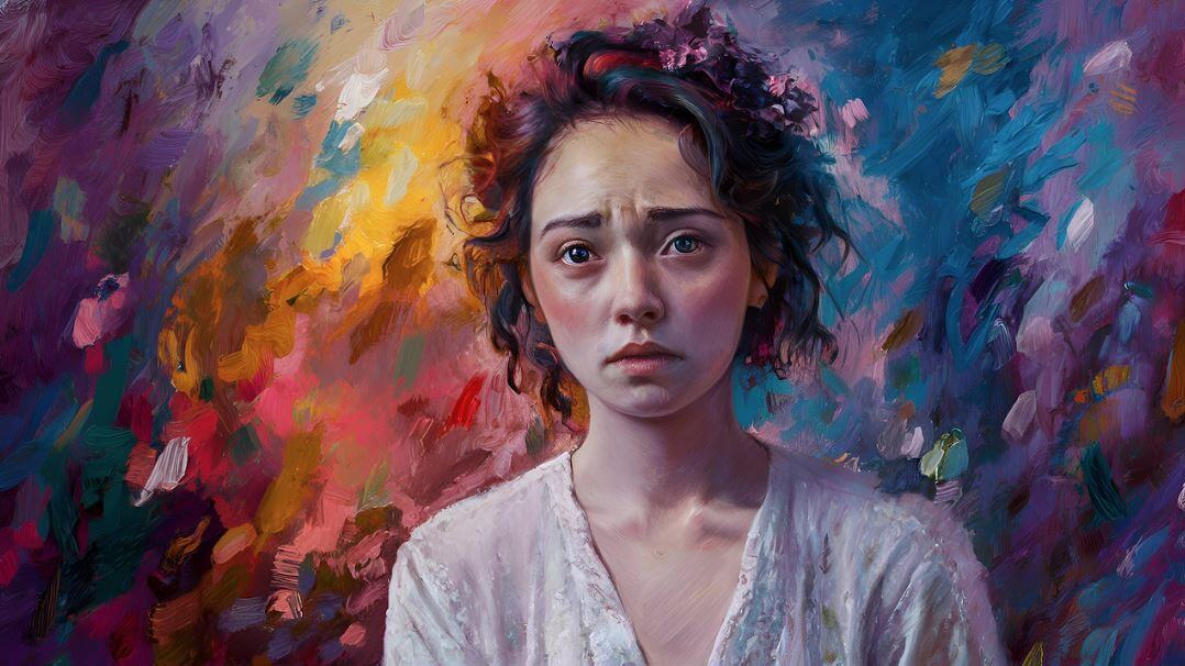 안색이 상당히 안 좋은 여성