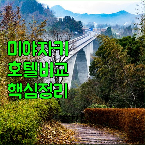 미야자키 호텔 예약 가이드 위치별 장..