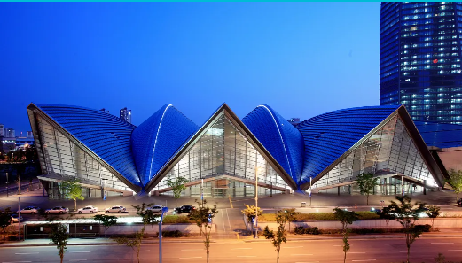 송도컨벤시아 전시장 이미지입니다.