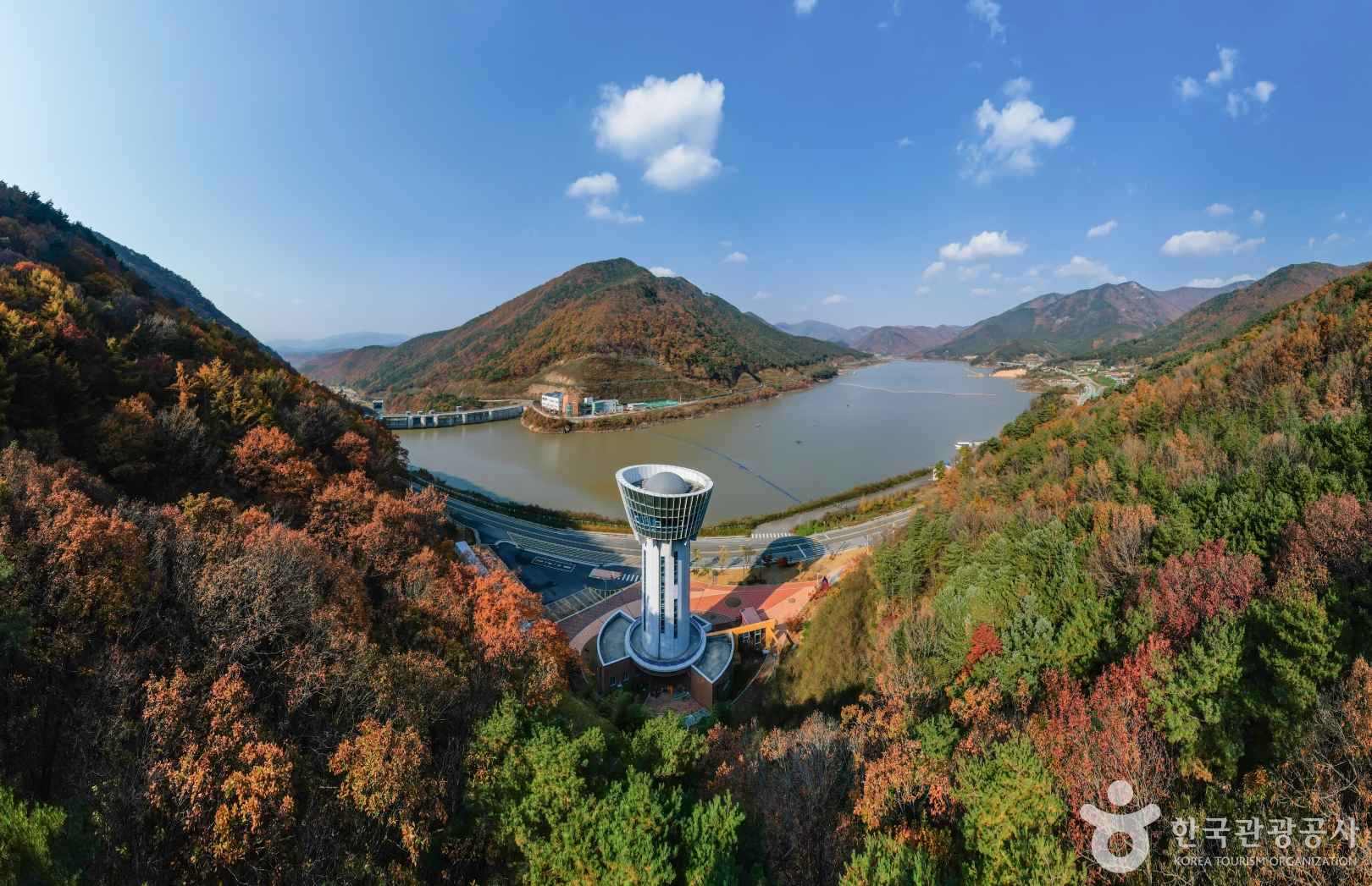 영천 보현산댐 전망대