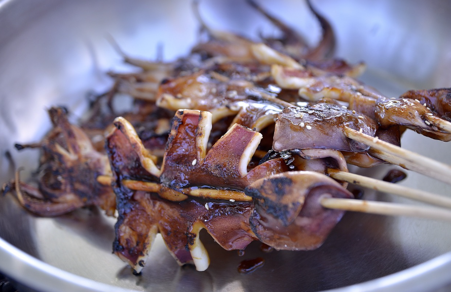 케토제닉 식단 - 오징어 요리