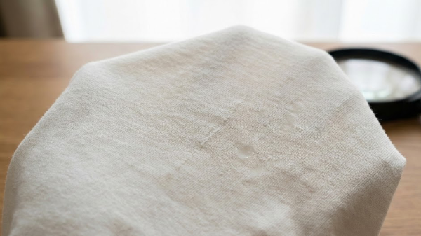 세제가 남아있는 옷