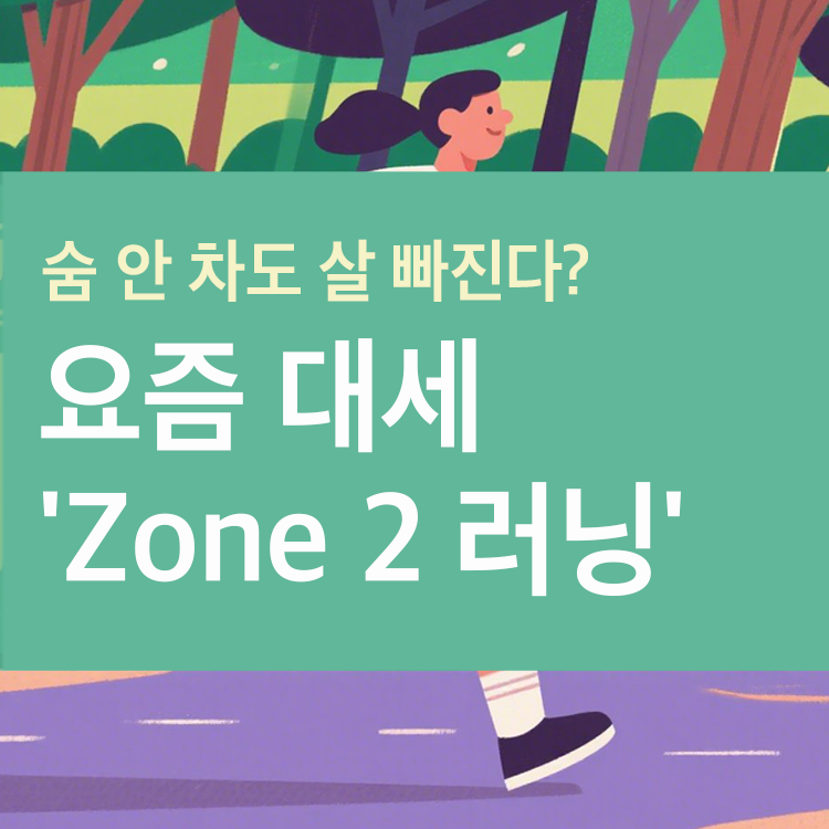 요즘 대세 'Zone 2 러닝' 제대로 시작해보세요