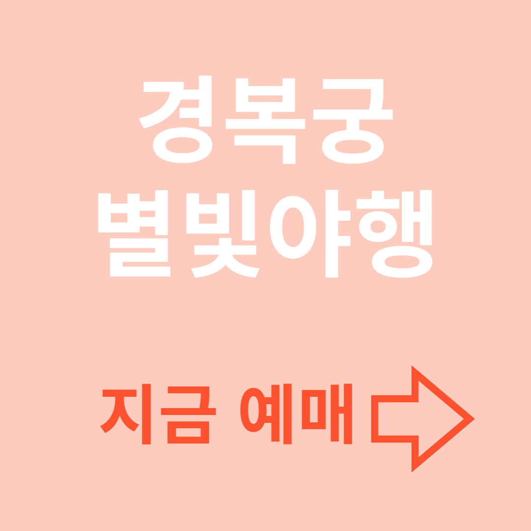 경복궁 별빛야행 바로가기