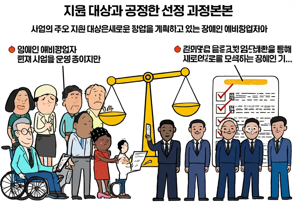 2025 장애인 맞춤형 사업화 지원 ..