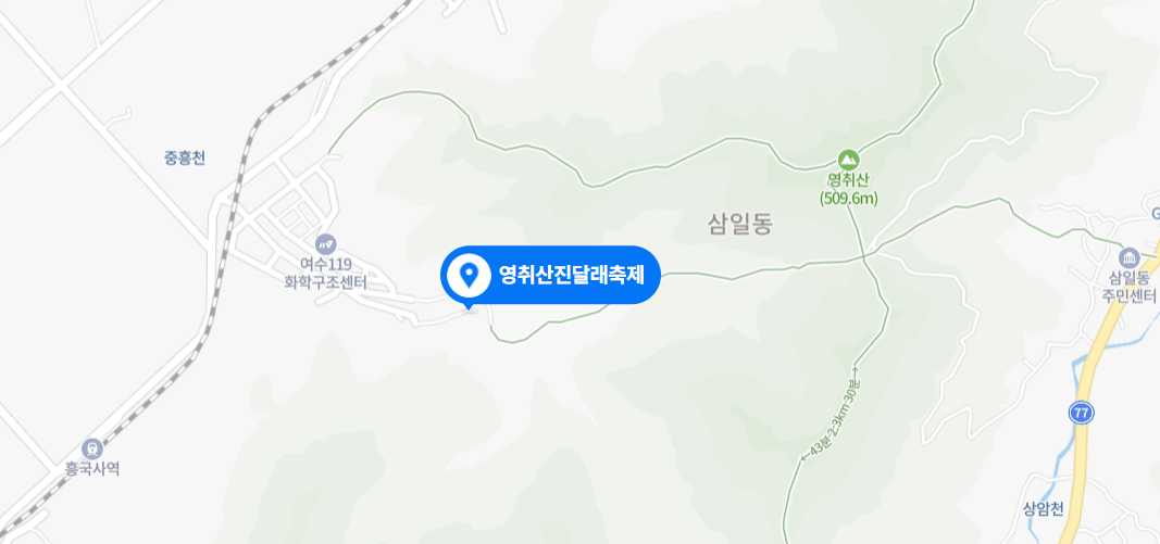 영취산 진달래축제
