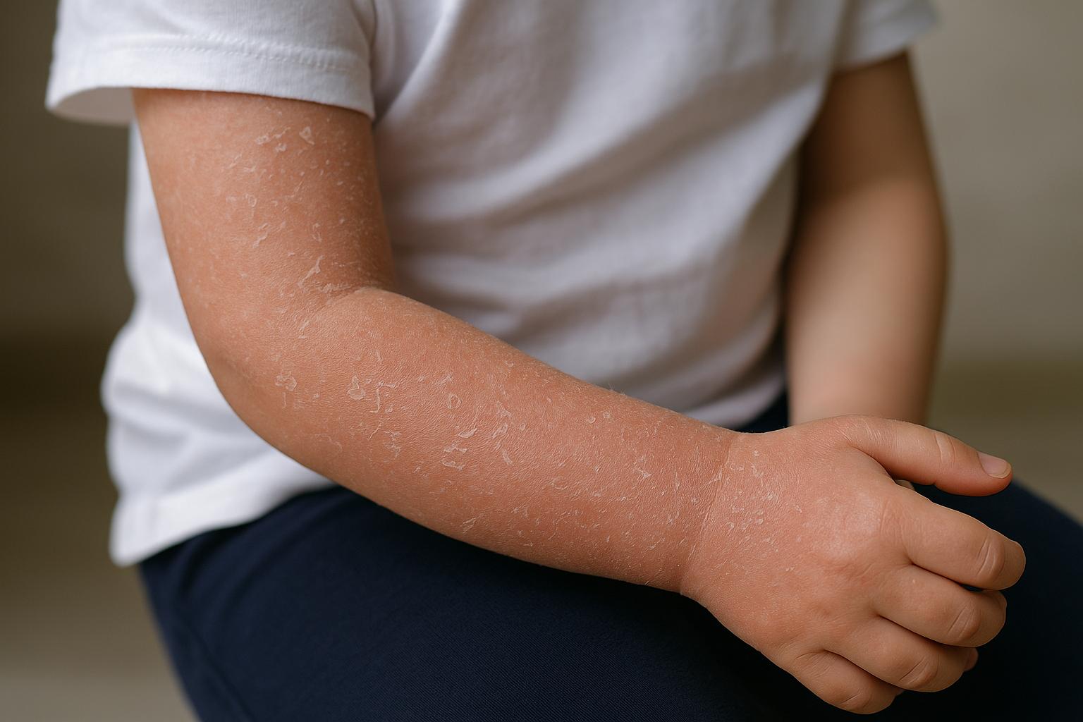 성홍열 피부 벗겨짐