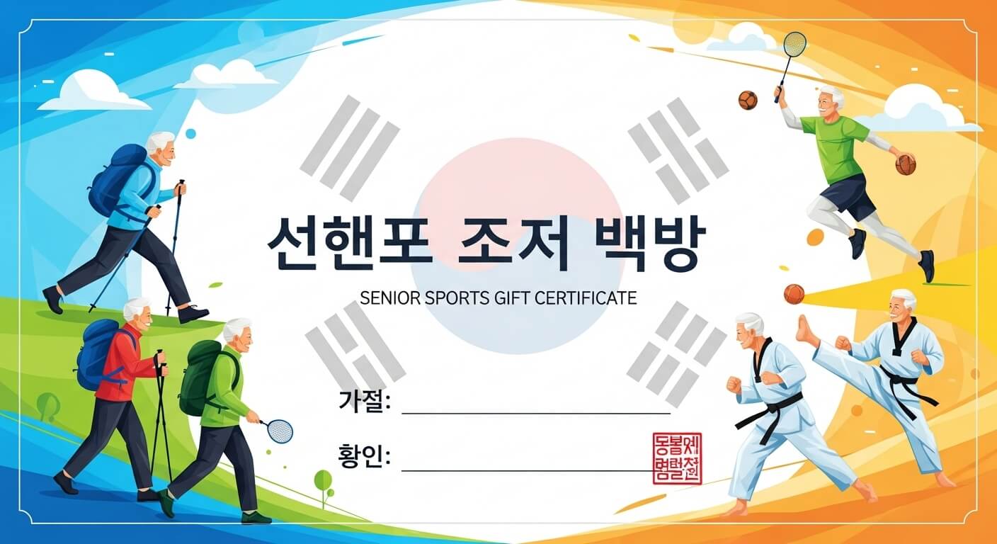 어르신 스포츠 상품권 사용처