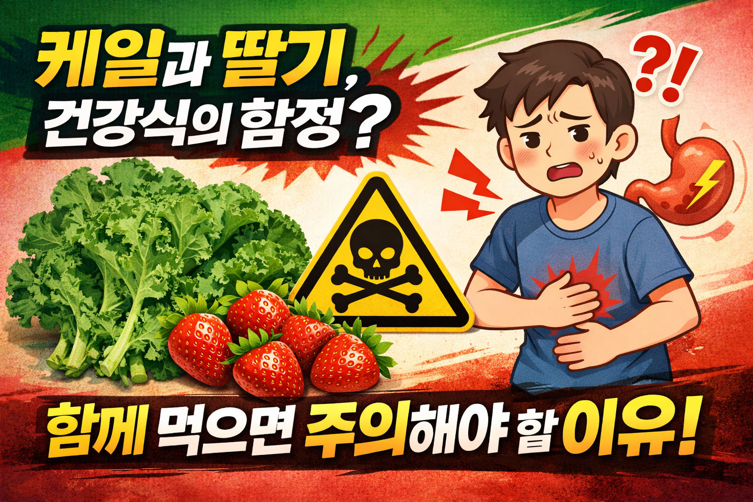 케일과 딸기