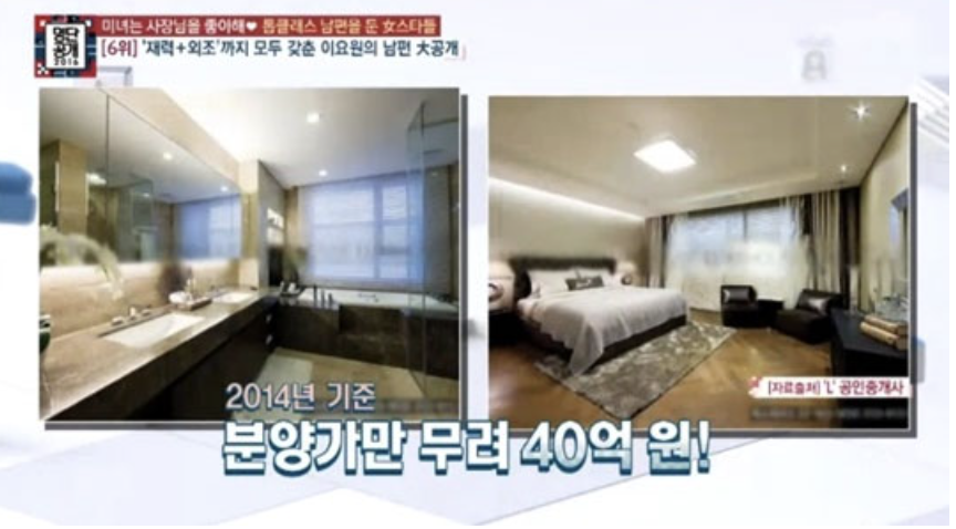 배우 이요원 집 위치