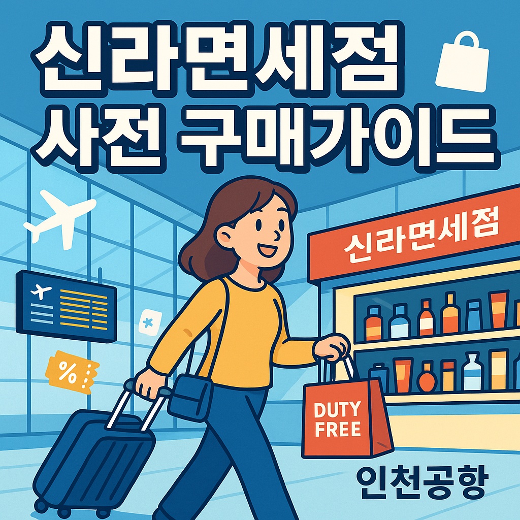 신라면세점 사전구매 가이드