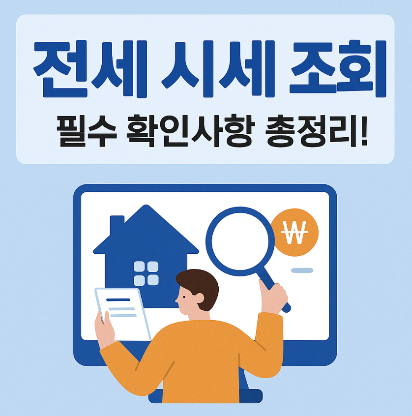 2025 전세 시세 조회 방법 및 주의사항