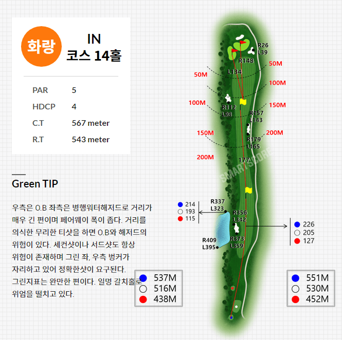 경주신라 컨트리클럽 화랑코스 14