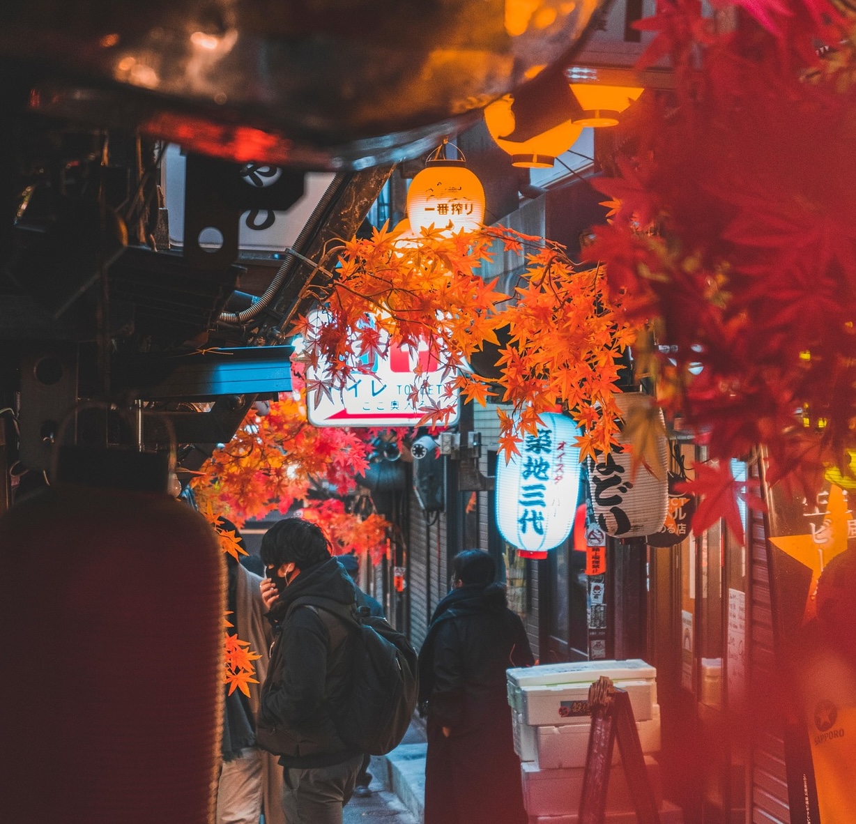 도쿄의 어느 골목