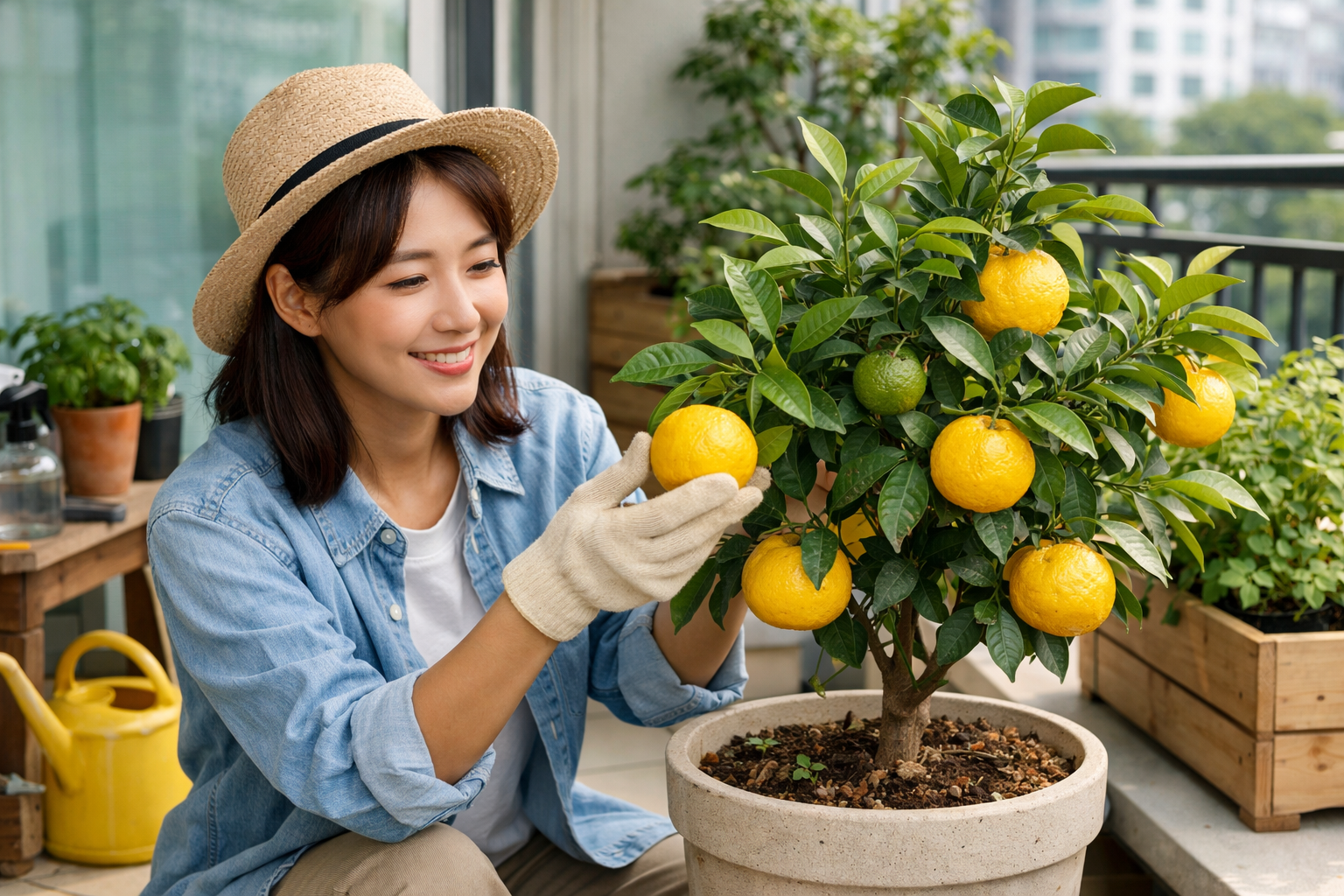 유자나무 키우기