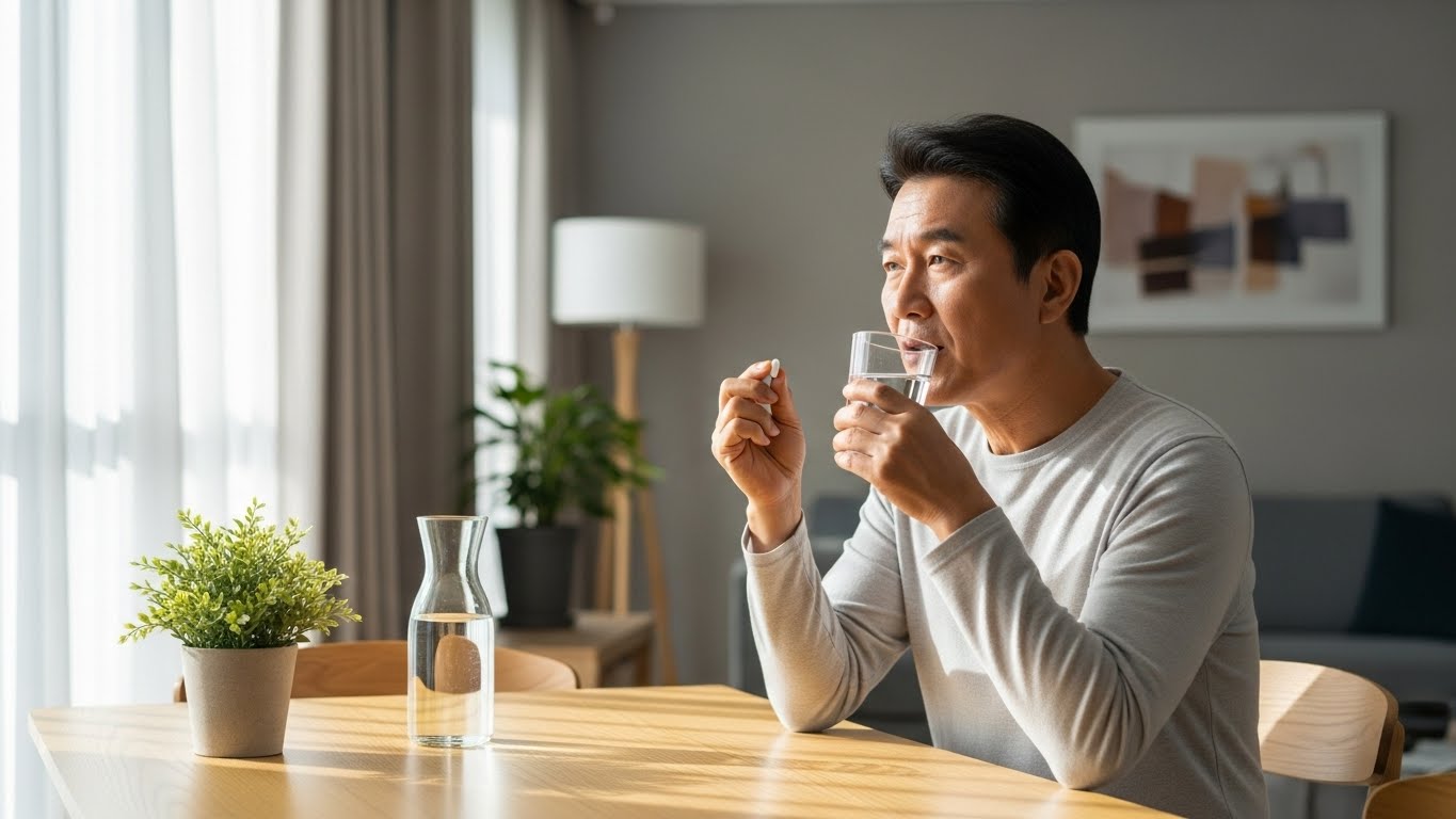 고혈압약 복용중