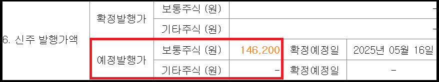 1차 발행가
