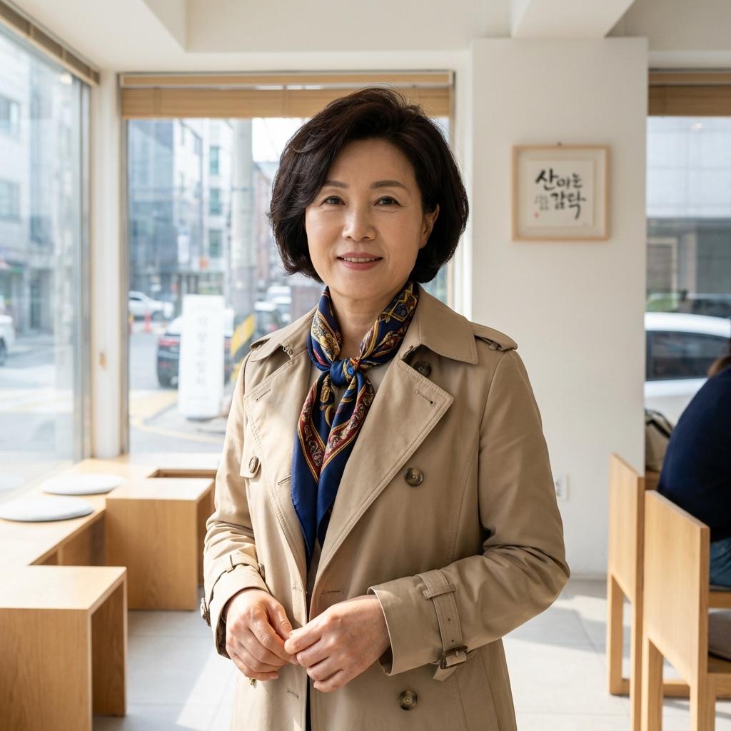 봄 하객룩의 완성, 스카프 활용 포인트