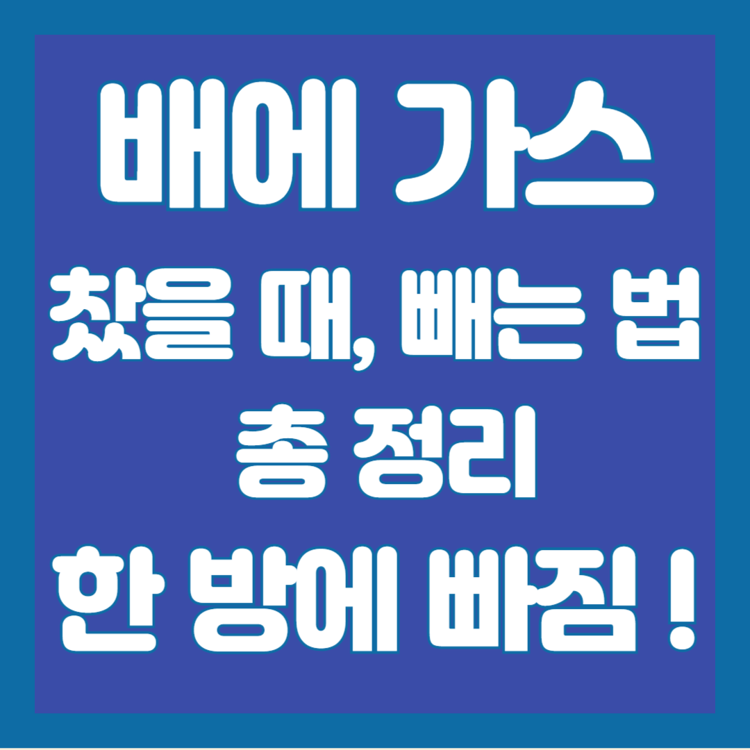 배-가스-제거-방법-이유