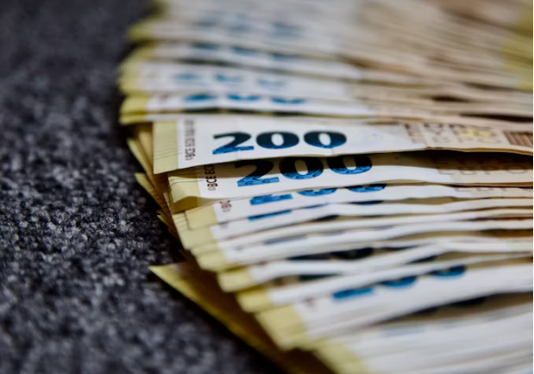 배당금을 현금화한 이미지