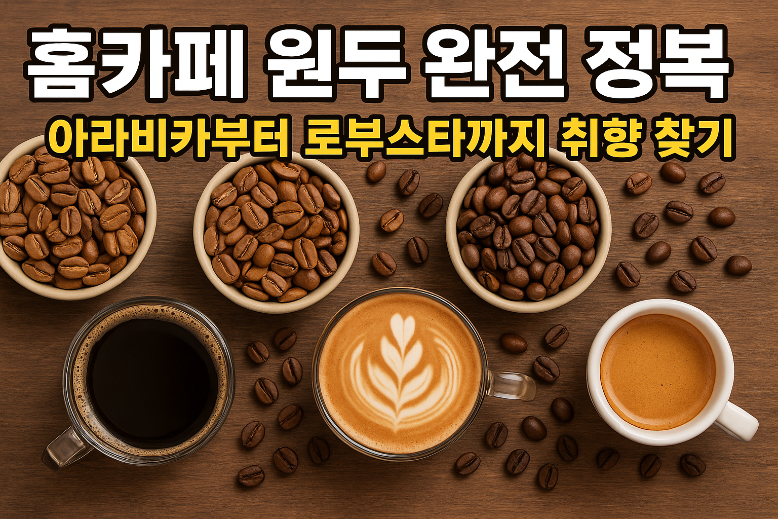 홈카페 원두