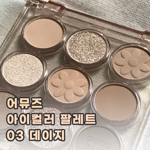 어뮤즈 아이컬러 팔레트 데이지