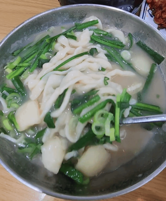 잉꼬칼국수감자