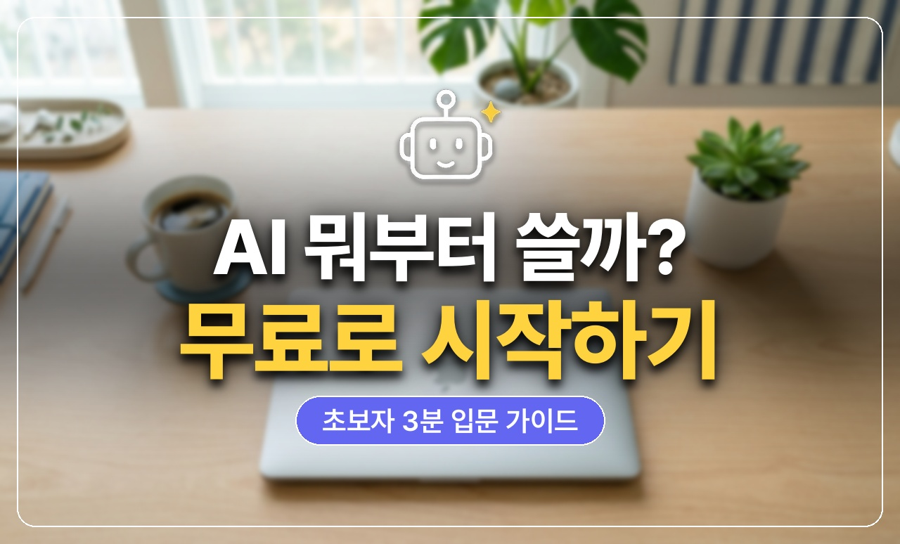 AI 무료로 시작하기 썸네일