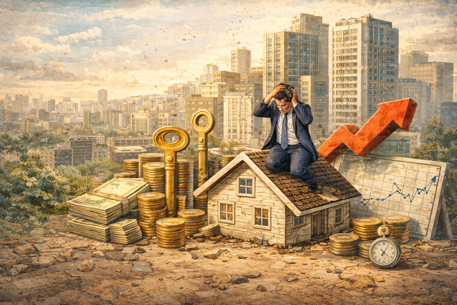 흔들리는 거인. 부동산, 지금 어떻게 해야 합니까?