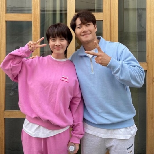 송지효 김종국 (출처:KBS2)