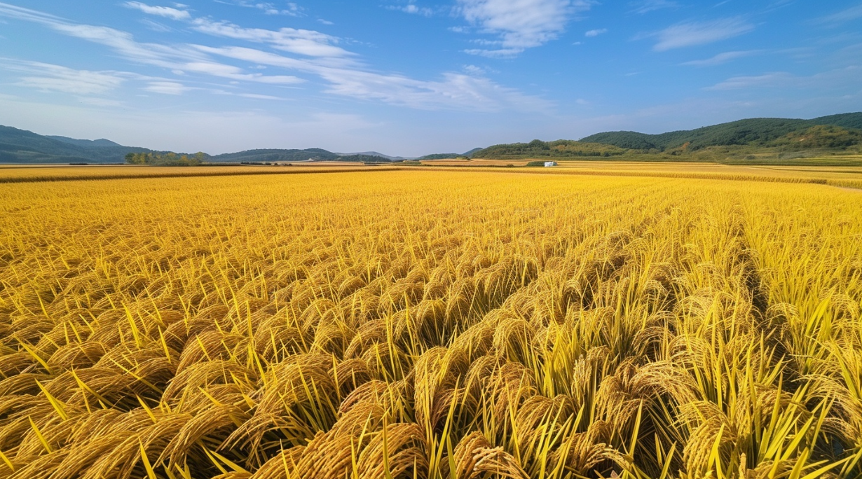 포항 신광면의 가을 논, 누워 있는 벼들의 이유를 찾아서