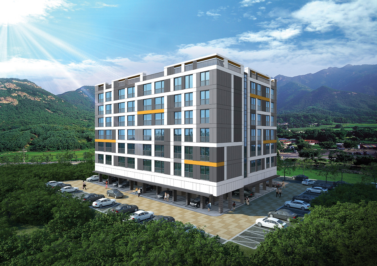 제주 행복 주택 조감도