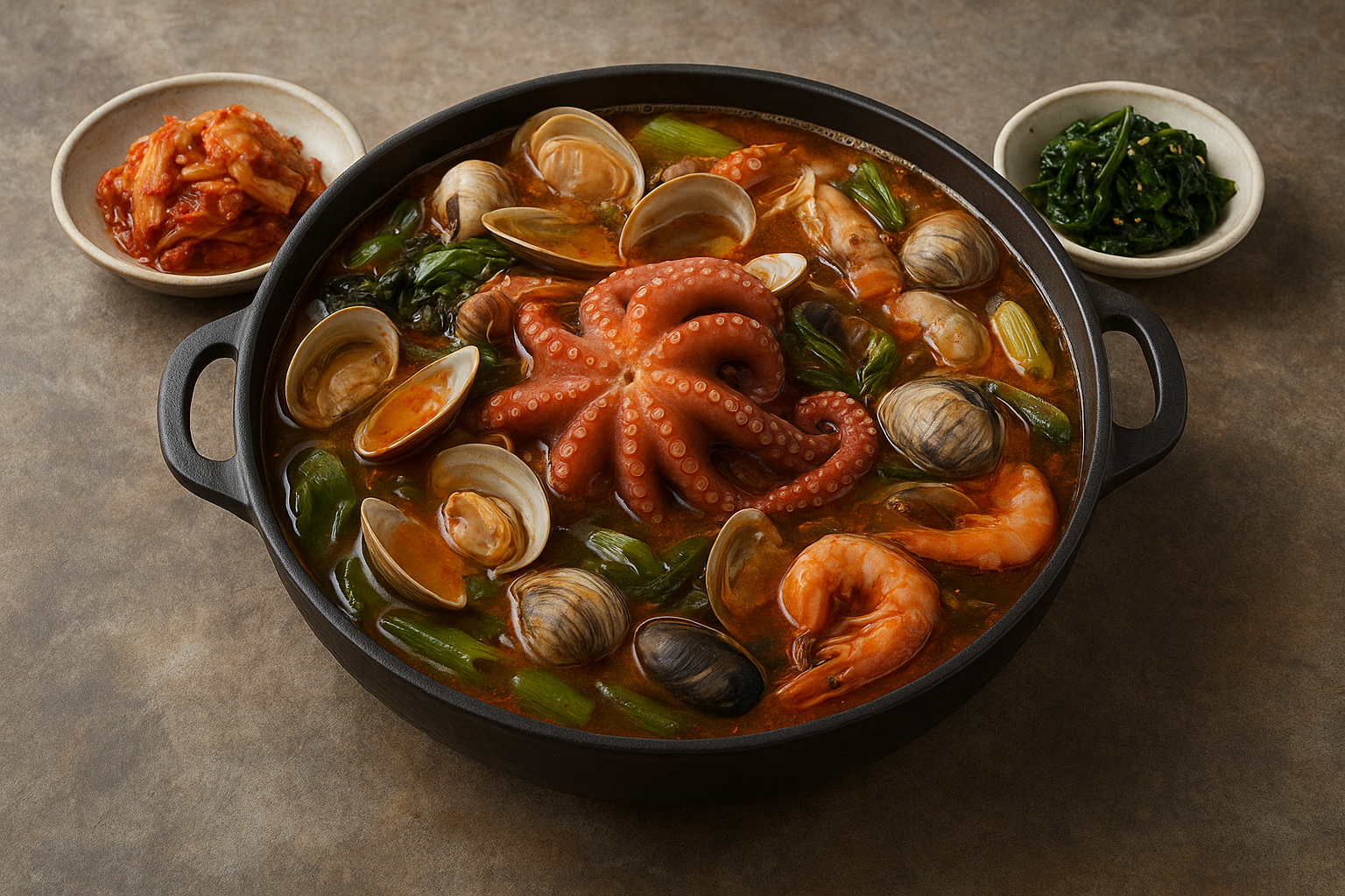 남해 바다해물전골 관련 사진