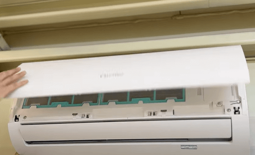 캐리어 벽걸이 에어컨 필터 청소4