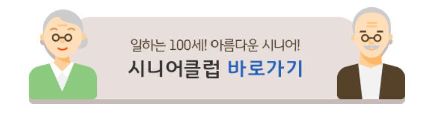시니어 일자리