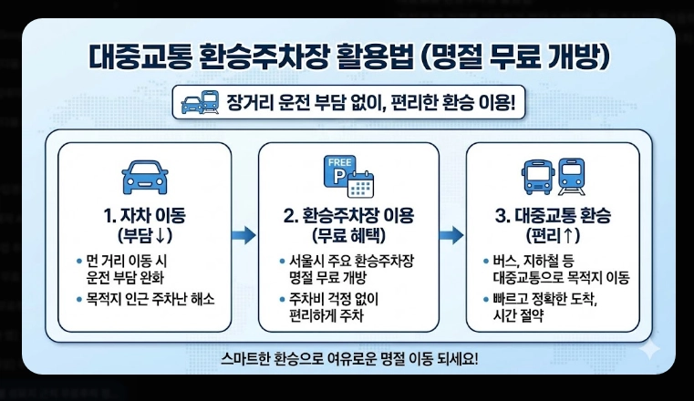 지역별 성묘지 무료주차 정보(서울, 인천·경기, 환승주차장)(+ 성묘 주차 팁)