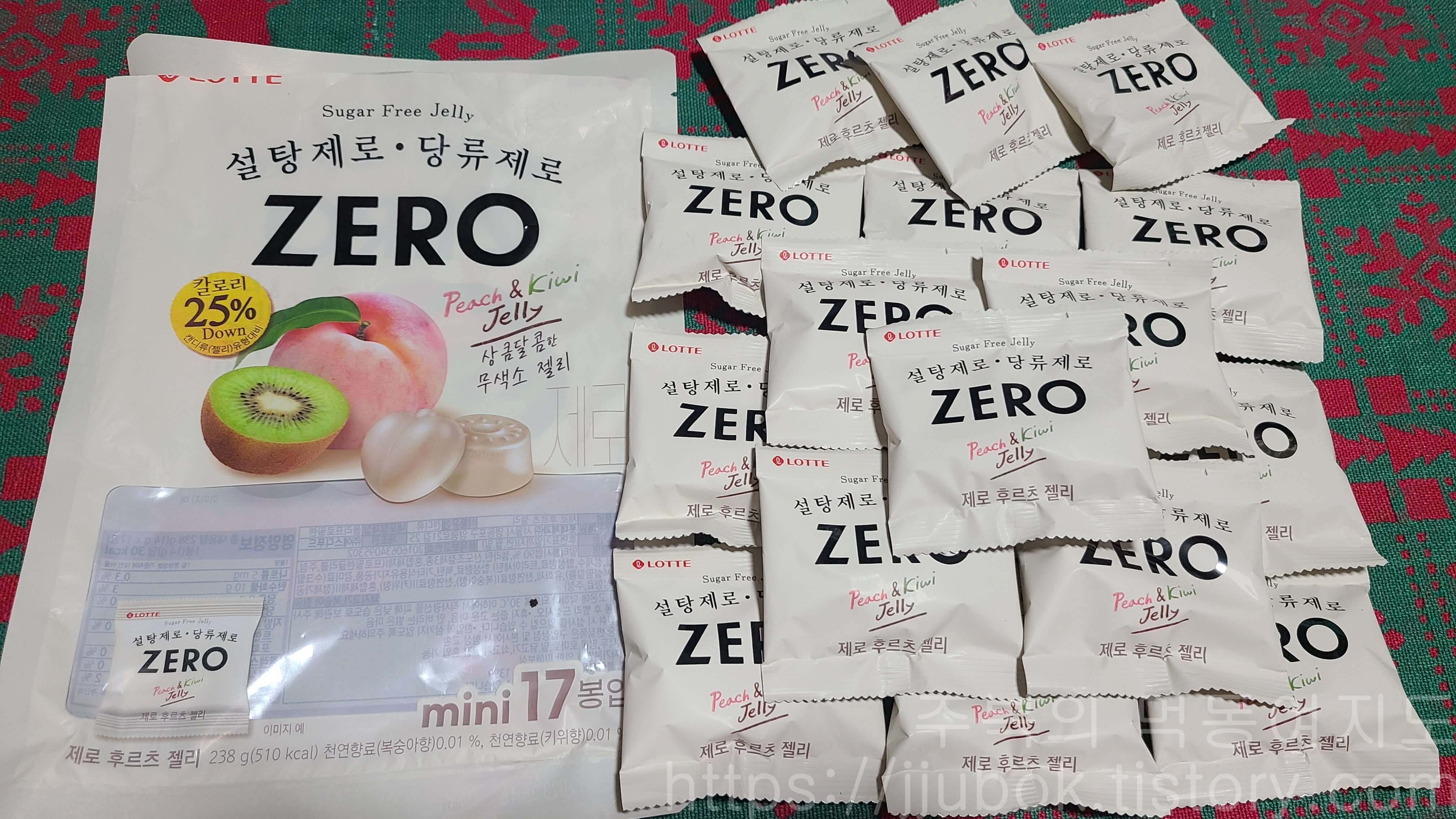 롯데-제로-후르츠젤리-17봉지