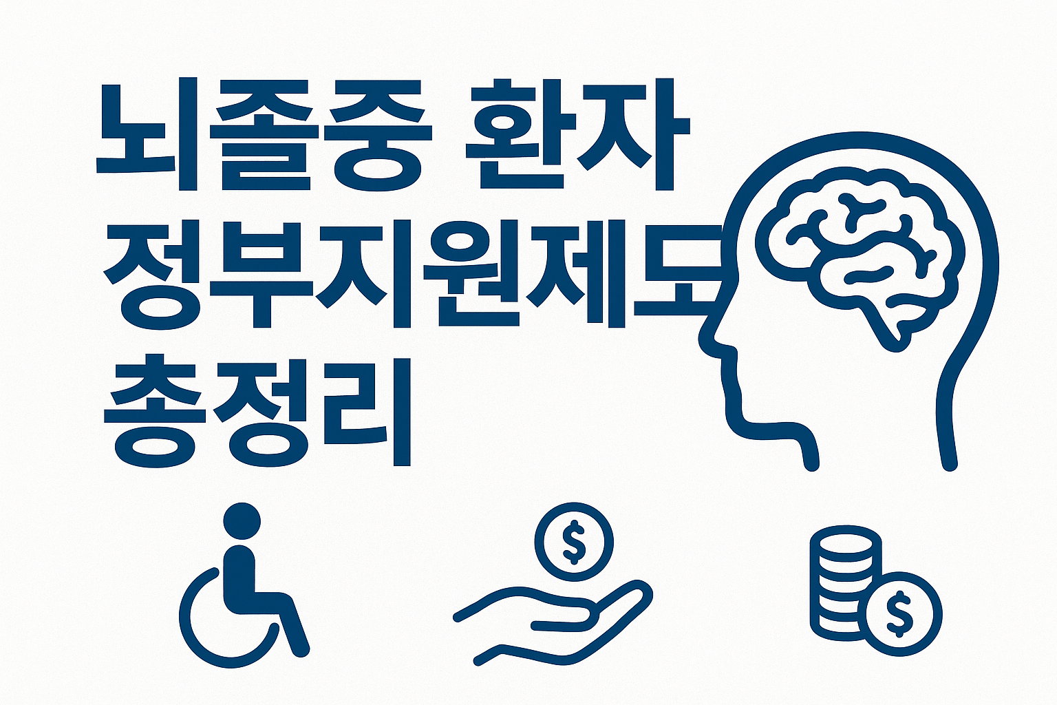 뇌졸중 산정특례제도, 정부지원혜택 총 6가지 3분 총정리