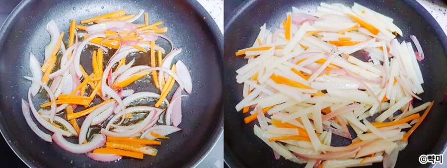 감자볶음-부서지지-않는-감자채볶음-만들기