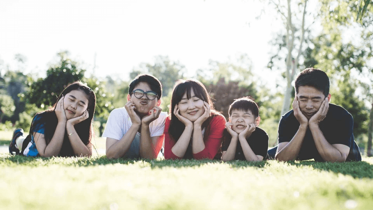화목한-가족사진
