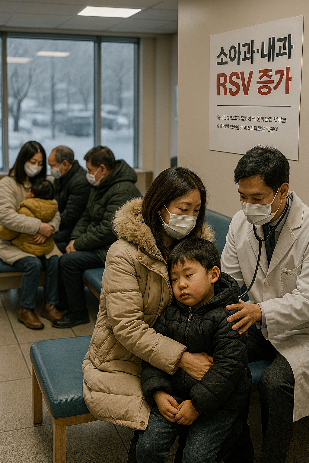 병원 대기실 모습